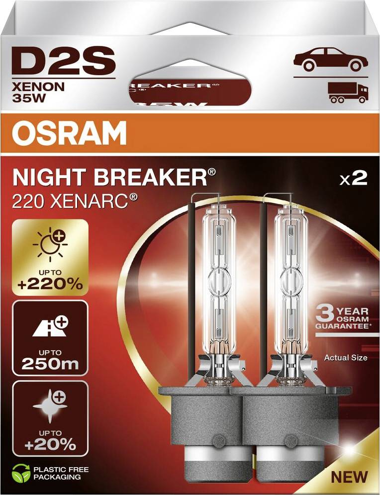 Osram Automotive 66240XN2-2HB Xenonlampa XENARC NIGHT BREAKER® 220 D2S 35 W 85 V