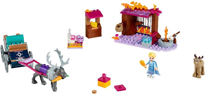 LEGO® l Disney Frozen II Elsa’s Wagon Adventure 41166 Building Kit (116 Piece)