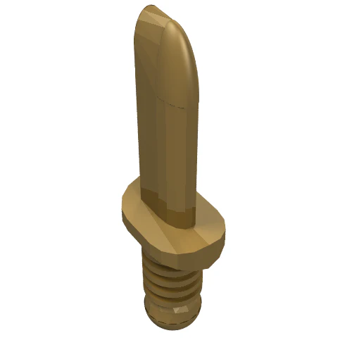 Part 44658 – Minifigure, Weapon Knives, 2 on Sprue