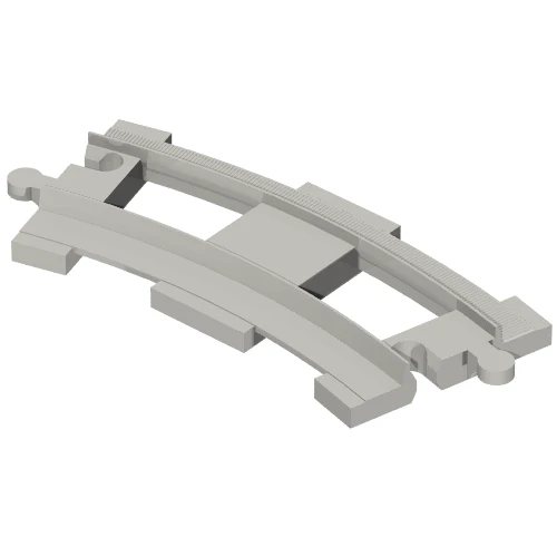 Part 6378 – Duplo, Train Track Curved (short)