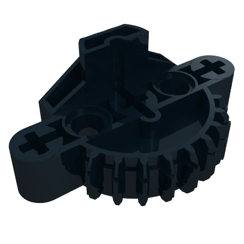 Part 44810 – Bionicle Matoran Torso, Gear 9 Tooth with 3 Axle Holes and 2 Pin Holes