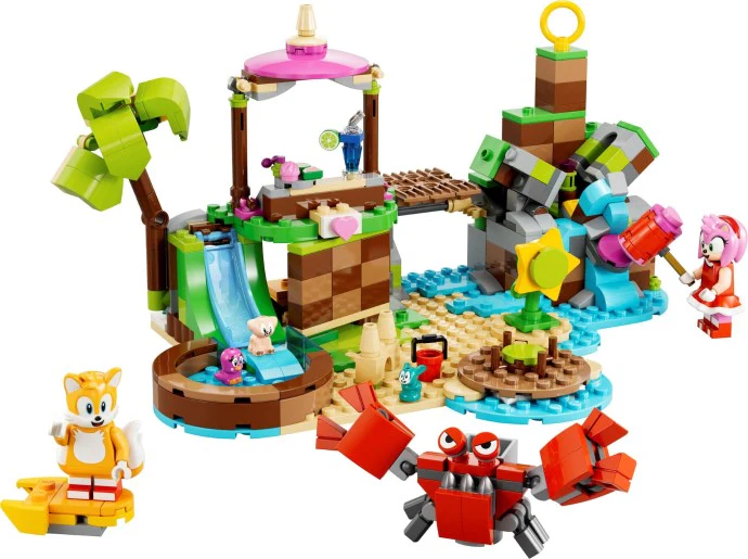 LEGO® Sonic the Hedgehog™ Amy’s Animal Rescue Island 76992 Building Toy Set (388 Pieces)