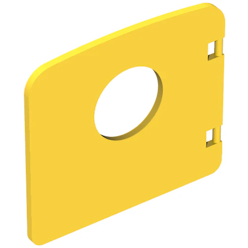 Part 4248 – Duplo Door / Window Pane 1 x 4 x 3 with Porthole