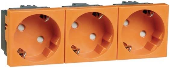 PEHA by Honeywell 1x Insats Kontaktskydd Orange 517711 1 st