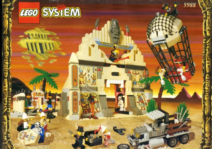 Set 5988 – Pharaoh’s Forbidden Ruins