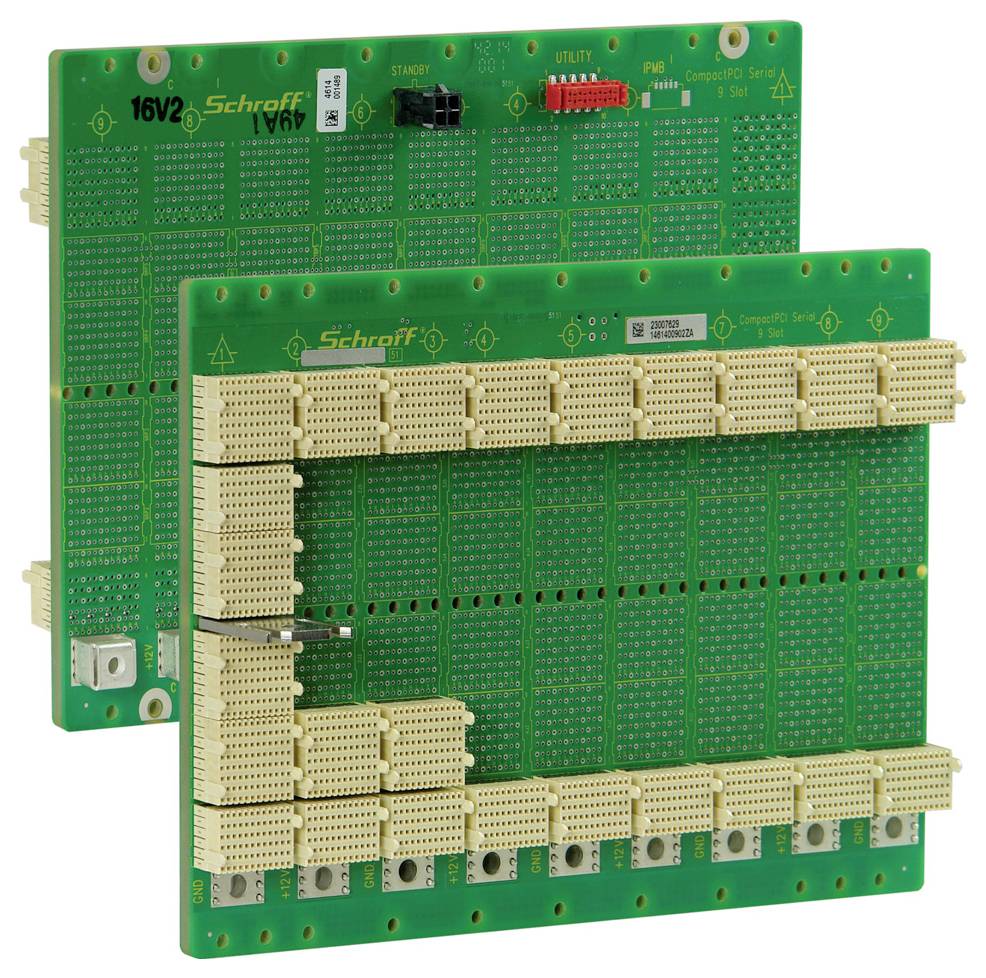 nVent SCHROFF 23007629 19 tum CPCI seriell backplane 3 U