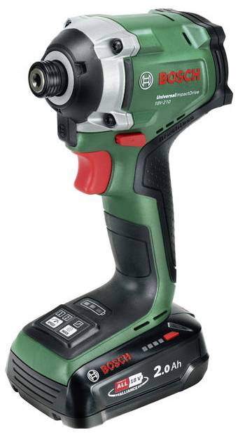 Bosch Home and Garden UID 18V-210 06039E7001 Slagskruvdragare batteri 18 V