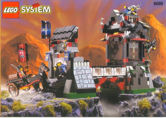 Set 6089 – Stone Tower Bridge