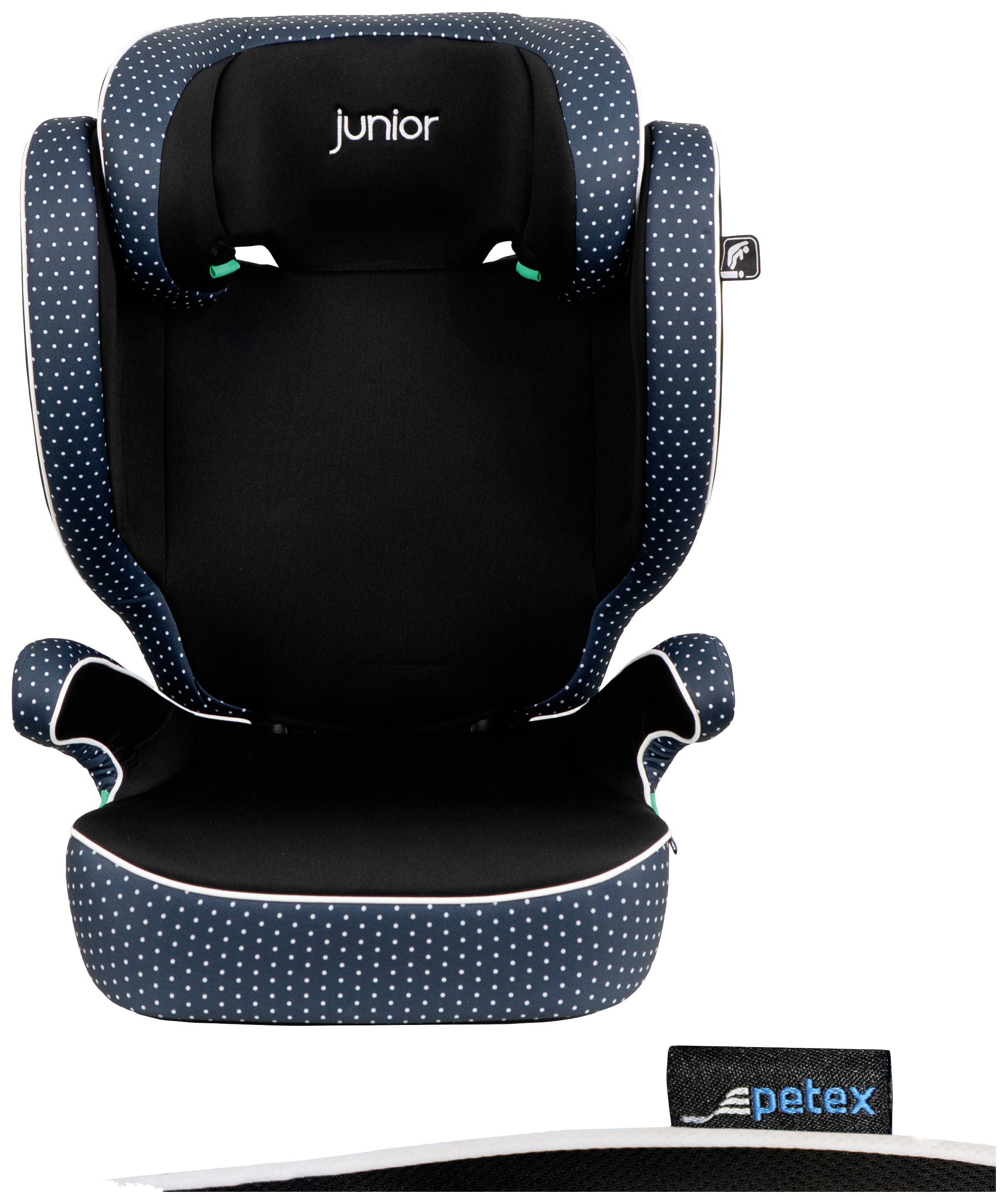 Petex Basic 1502 blau HDPE nach ECE R129 Bilbarnstol Blå