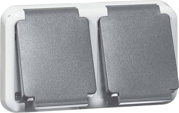 PEHA by Honeywell 1x Komplett Kontaktskydd Grå 312751 1 st