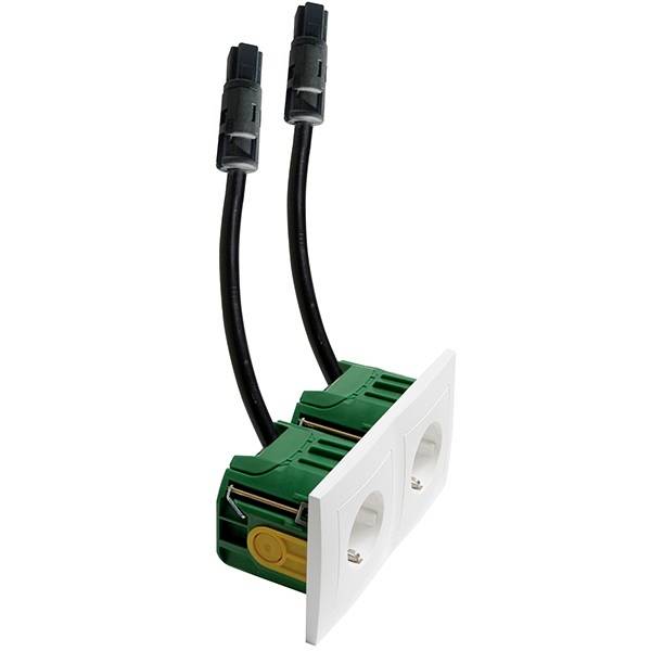 PEHA by Honeywell 1x Komplett Kontaktskydd Vit 76691 1 st