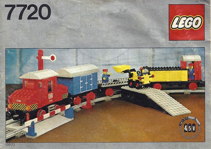 Set 7720 – Diesel Freight Train Set, battery