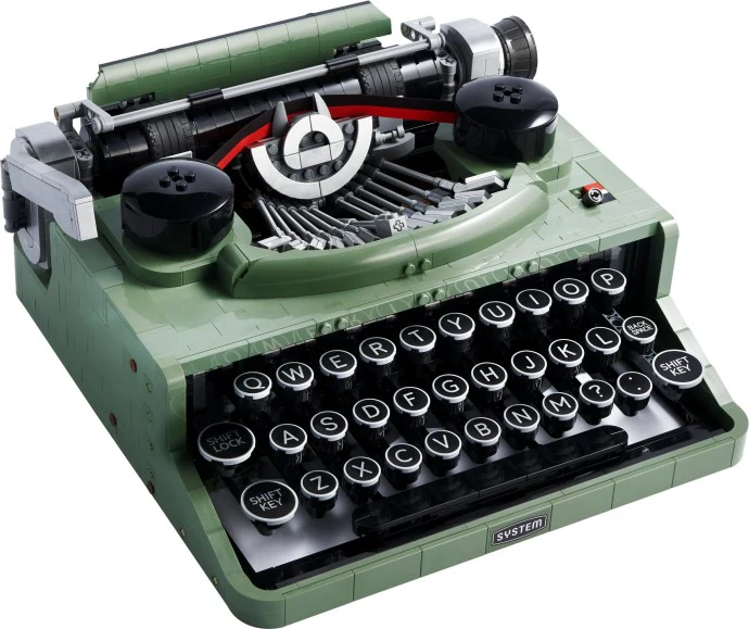 LEGO® Ideas Typewriter 21327 Building Kit; Great Gift Idea for Writers (2,079 Pieces)