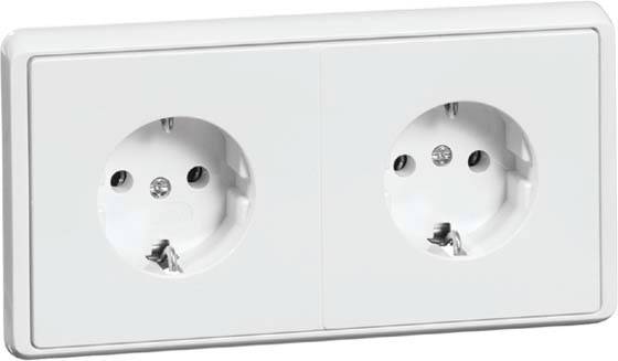 PEHA by Honeywell 1x Komplett Kontaktskydd Vit 819811 1 st