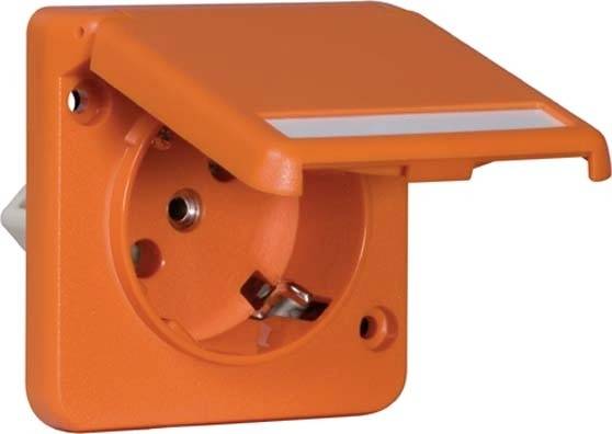 PEHA by Honeywell 1x Insats Kontaktskydd Orange 636611 1 st
