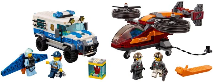 Set 60209 – Sky Police Diamond Heist