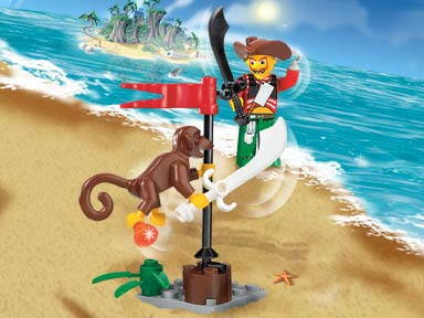 Set 7081 – Harry Hardtack and Monkey