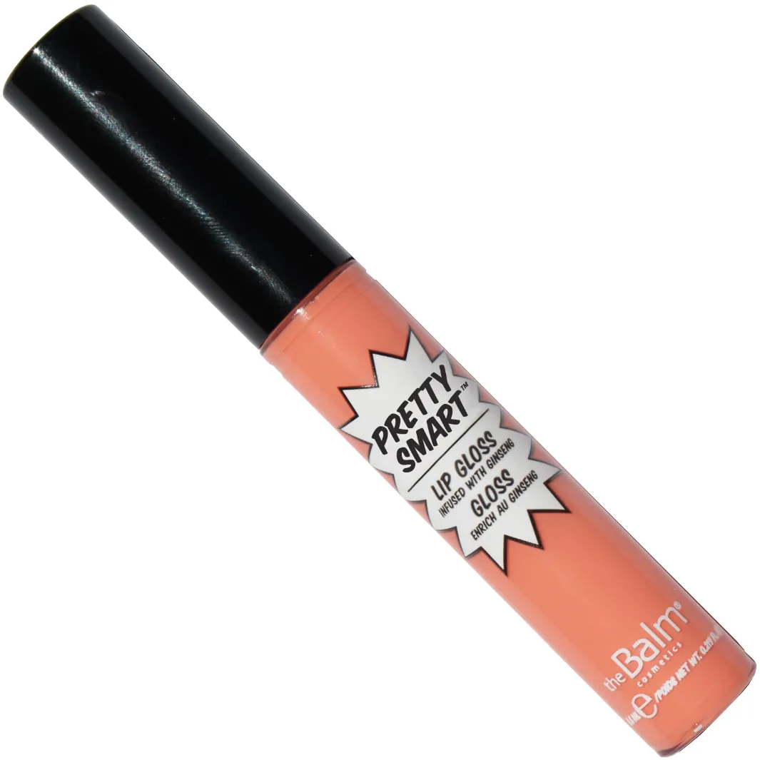 the Balm Pop Lip Gloss Sheer Coral