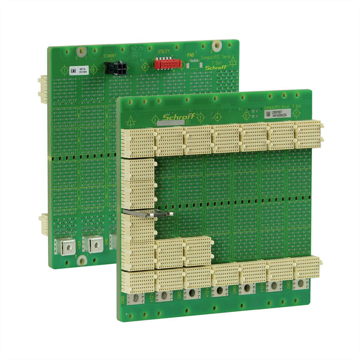 nVent SCHROFF 23007627 19 tum CPCI seriell backplane 3 U