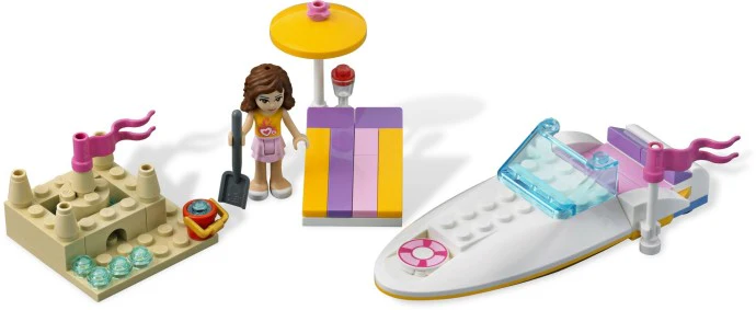 Set 3937 – Olivia’s Speedboat