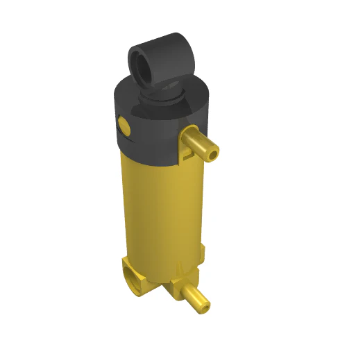 Part 47224c01 – Pneumatic Cylinder with 2 Inlets and Rounded End Medium (48mm)