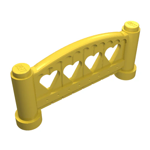 Part 2040 – Fabuland Fence 1 x 6 x 2 Rounded